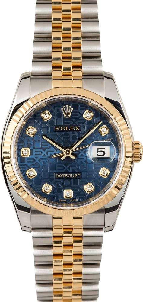 116203 brand rolex model datejust|Rolex Datejust 116233 blue dial.